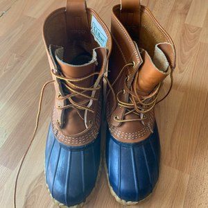 LL Bean Duck Bean Boots Women 8